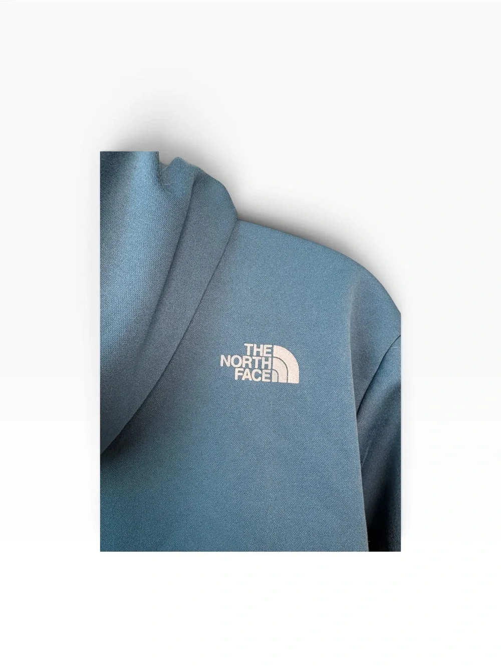 The North Face Men's Pullover  Logo Hoodie Teal Green L